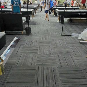 Thảm Trải Sàn HT01 – Nâu Sọc Hiện Đại - Ảnh 8