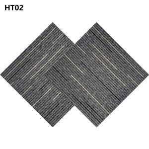 Alternative view of Thảm Trải Sàn HT01 – Nâu Sọc Hiện Đại