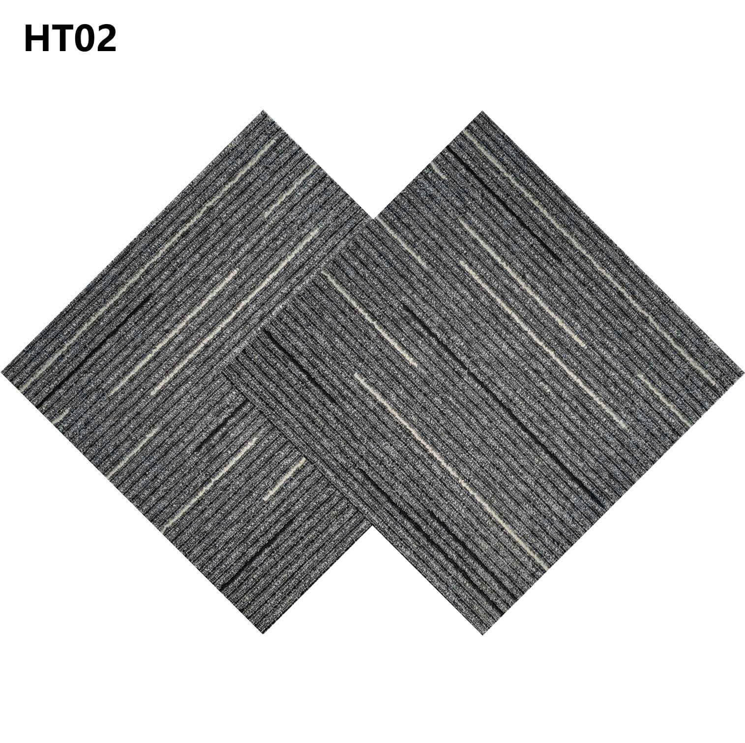 Thảm Trải Sàn HT01 – Nâu Sọc Hiện Đại - Ảnh 2