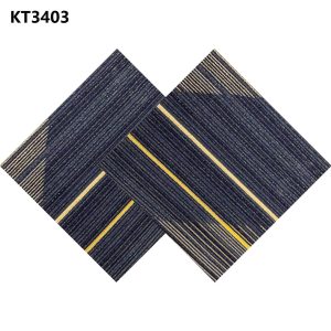 Thảm Trải Sàn Tấm 50x50cm Kẻ Sọc KT3403