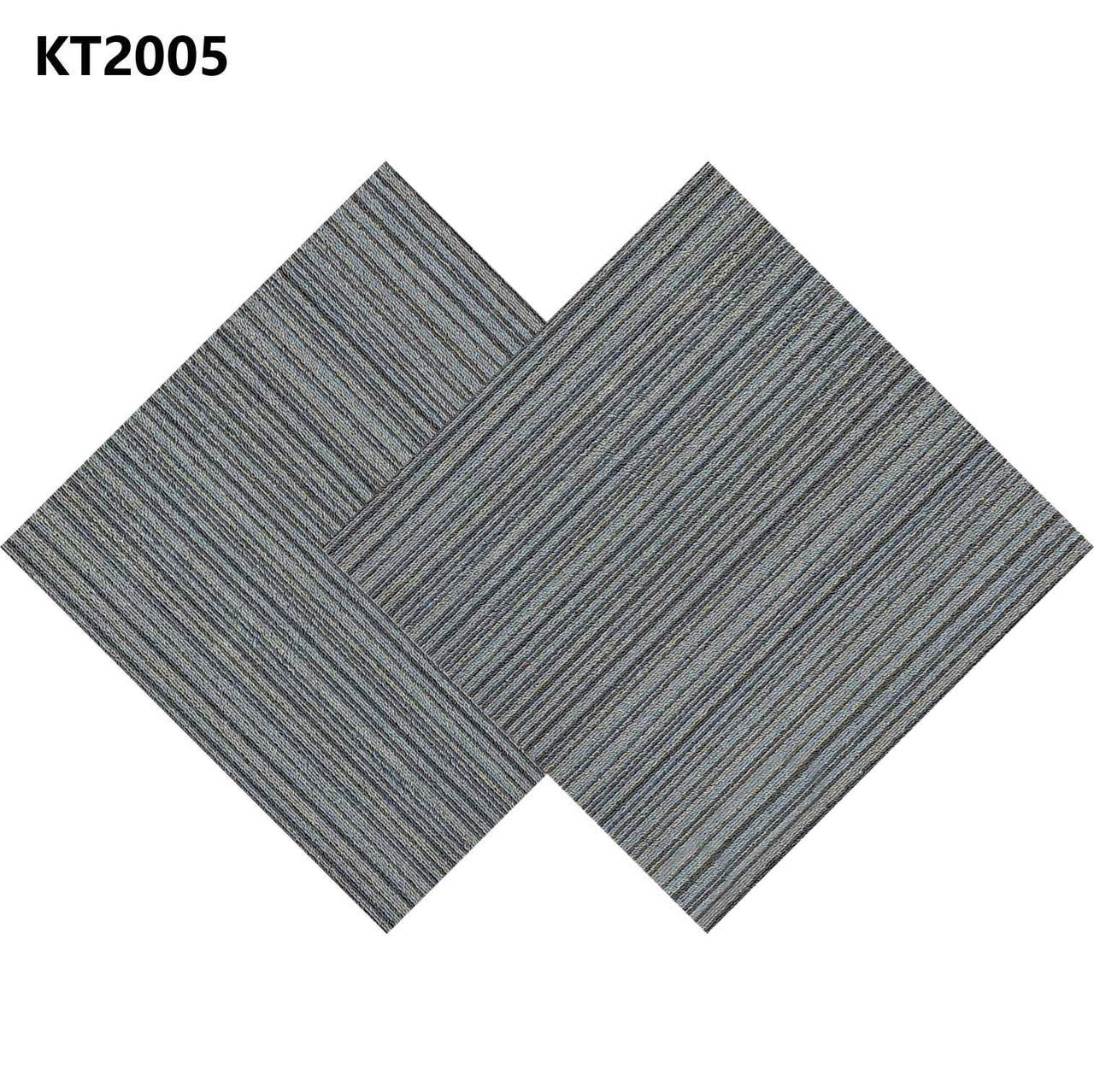 Thảm Trải Sàn Tấm 50x50cm Kẻ Sọc KT2005