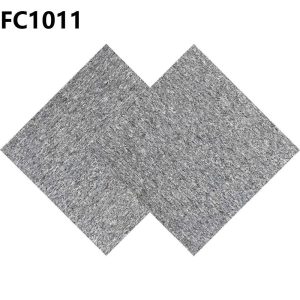 Thảm trải sàn tấm FC 1011 - Đế PVC, màu ghi xám nhạt