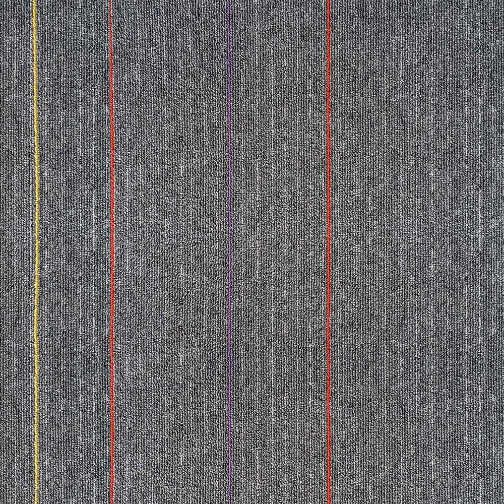 Thảm Trải Sàn Tấm Vuông 50x50cm Kẻ Đường Màu