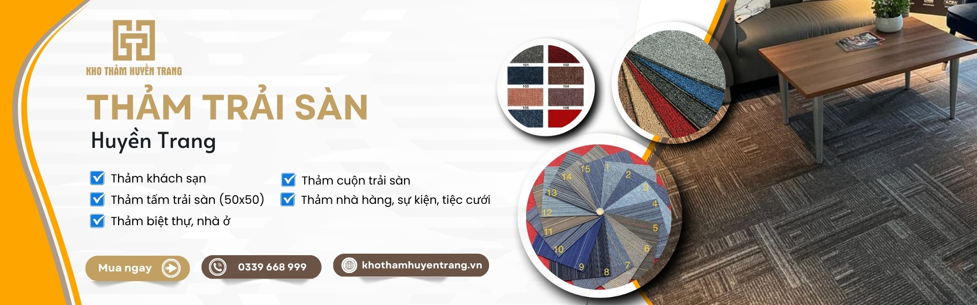 Thảm Trải Sàn Văn Phòng Cao Cấp – Sang Trọng, Dễ Vệ Sinh