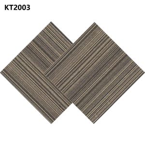 Thảm Trải Sàn Tấm 50x50cm Kẻ Sọc KT2003