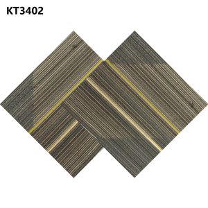 Thảm Trải Sàn Tấm 50x50cm Kẻ Sọc KT3402
