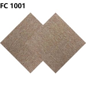 Thảm trải sàn tấm FC 1001 - Đế PVC, màu vàng be